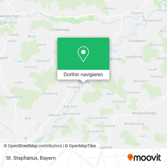 St. Stephanus Karte