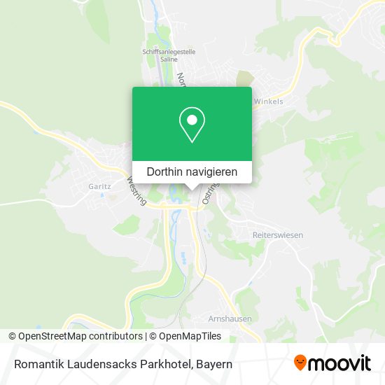 Romantik Laudensacks Parkhotel Karte