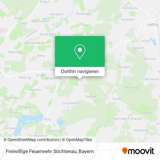 Freiwillige Feuerwehr Söchtenau Karte