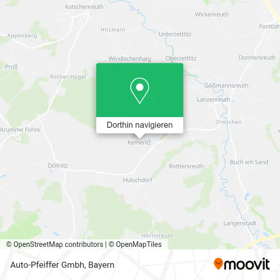 Auto-Pfeiffer Gmbh Karte