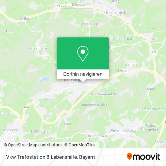 Vkw Trafostation 8 Lebenshilfe Karte