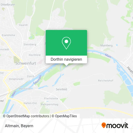 Altmain Karte