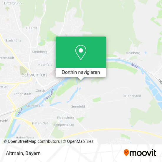 Altmain Karte