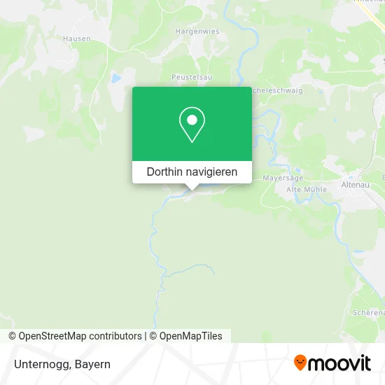 Unternogg Karte