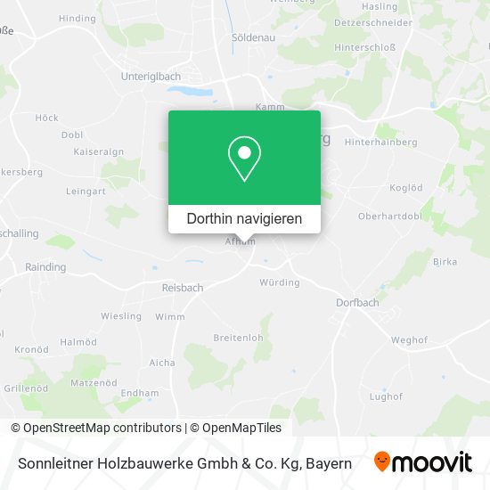 Sonnleitner Holzbauwerke Gmbh & Co. Kg Karte