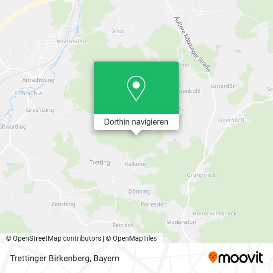 Trettinger Birkenberg Karte