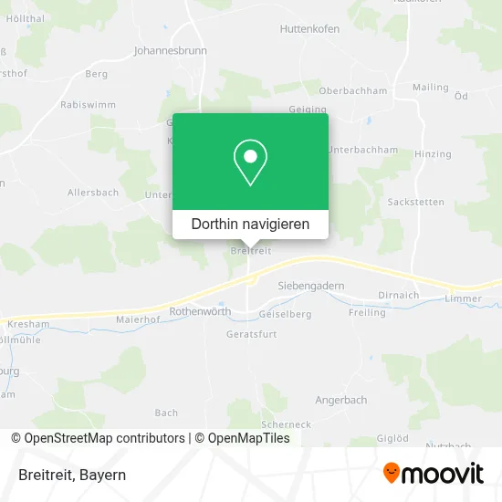 Breitreit Karte