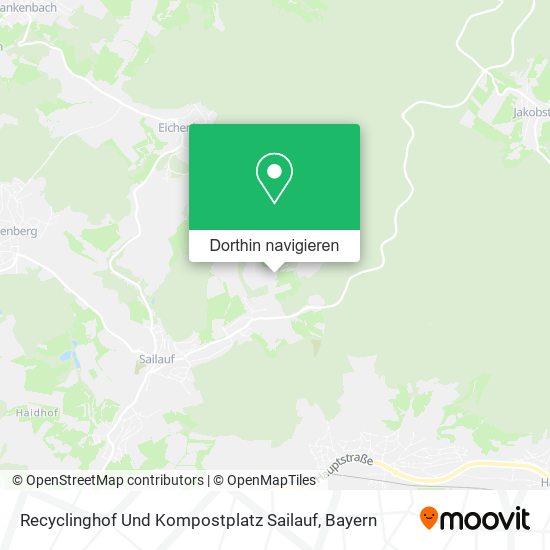 Recyclinghof Und Kompostplatz Sailauf Karte