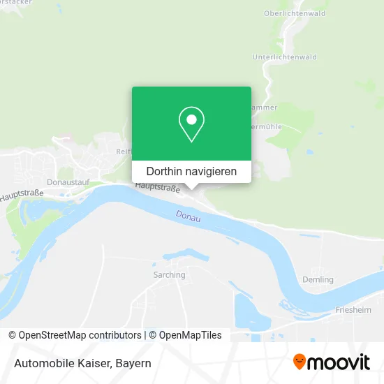 Automobile Kaiser Karte