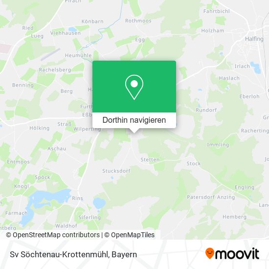 Sv Söchtenau-Krottenmühl Karte