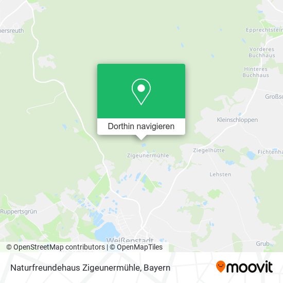 Naturfreundehaus Zigeunermühle Karte