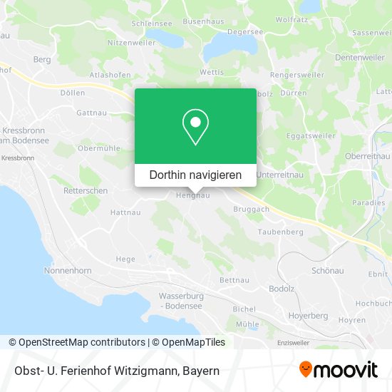 Obst- U. Ferienhof Witzigmann Karte