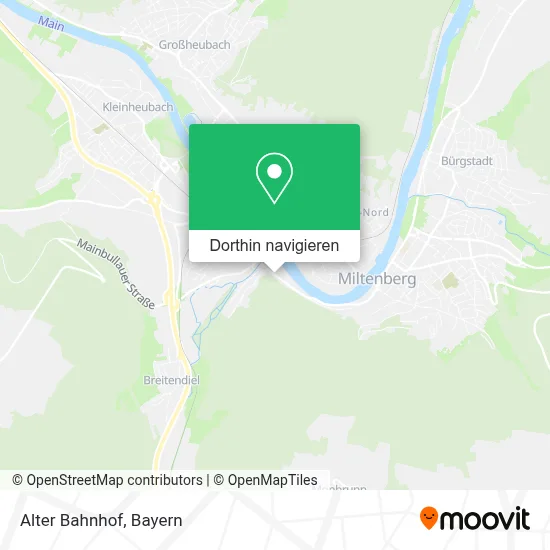 Alter Bahnhof Karte