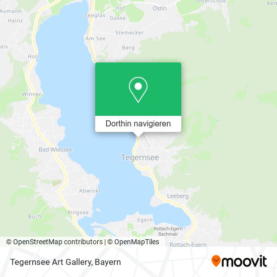 Tegernsee Art Gallery Karte