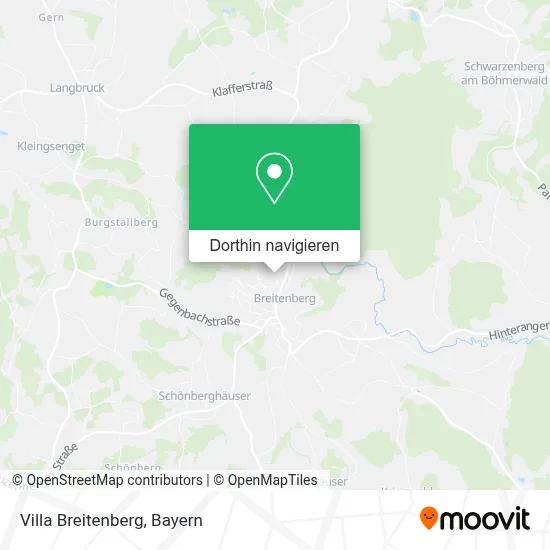 Villa Breitenberg Karte