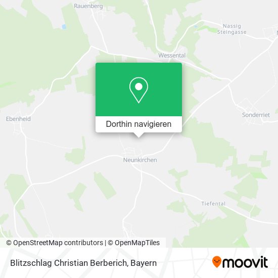 Blitzschlag Christian Berberich Karte