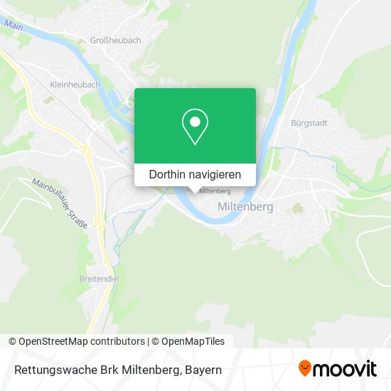 Rettungswache Brk Miltenberg Karte
