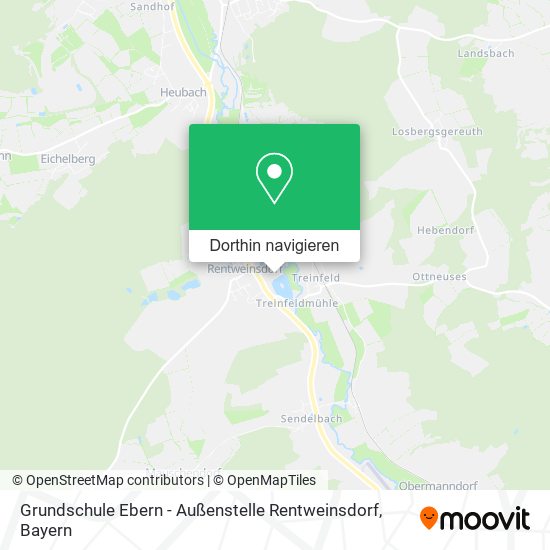 Grundschule Ebern - Außenstelle Rentweinsdorf Karte