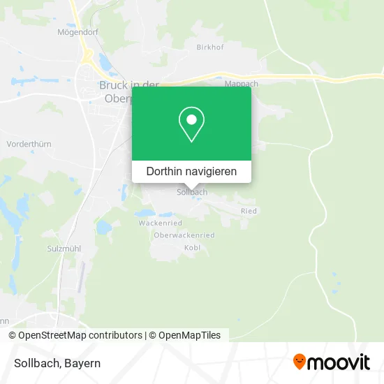Sollbach Karte