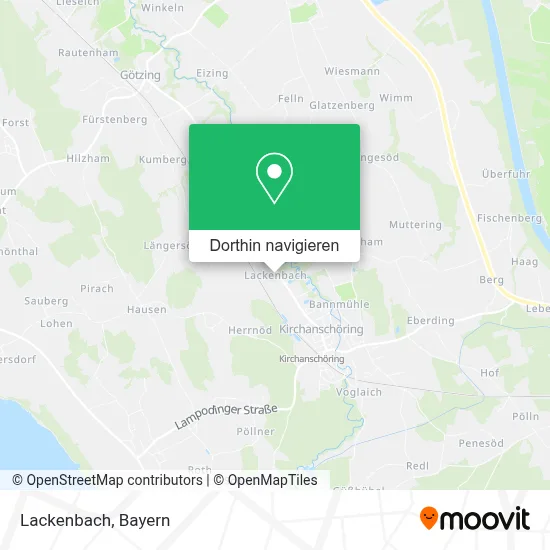 Lackenbach Karte