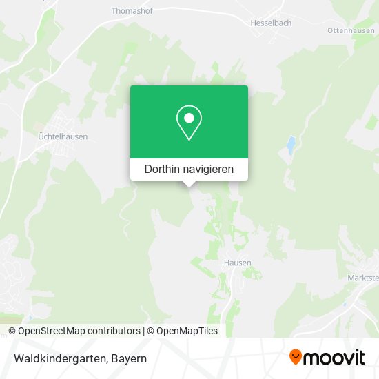 Waldkindergarten Karte