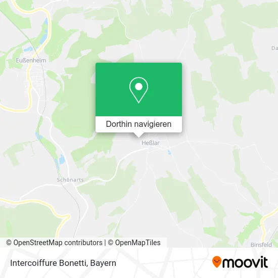 Intercoiffure Bonetti Karte