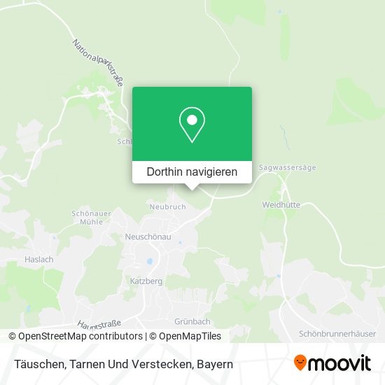 Täuschen, Tarnen Und Verstecken Karte