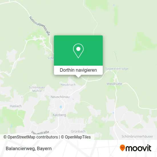 Balancierweg Karte