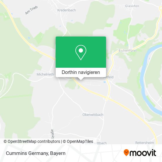 Cummins Germany Karte