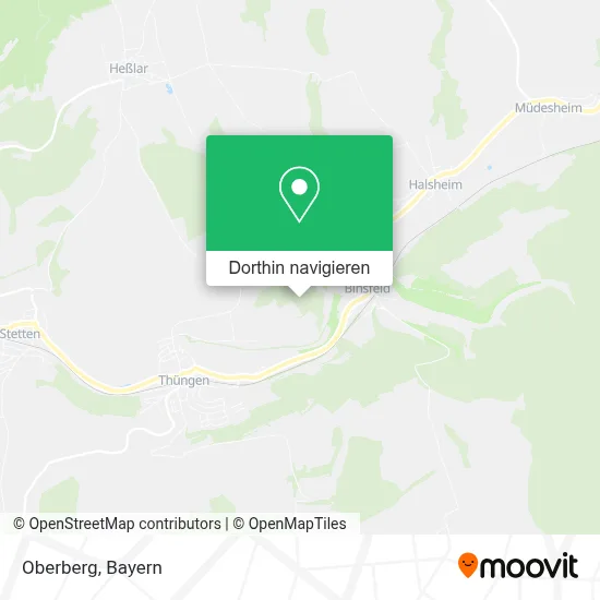 Oberberg Karte
