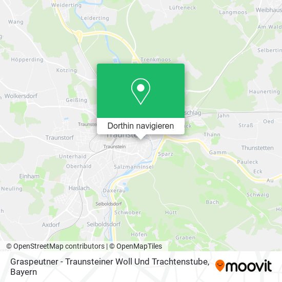 Graspeutner - Traunsteiner Woll Und Trachtenstube Karte