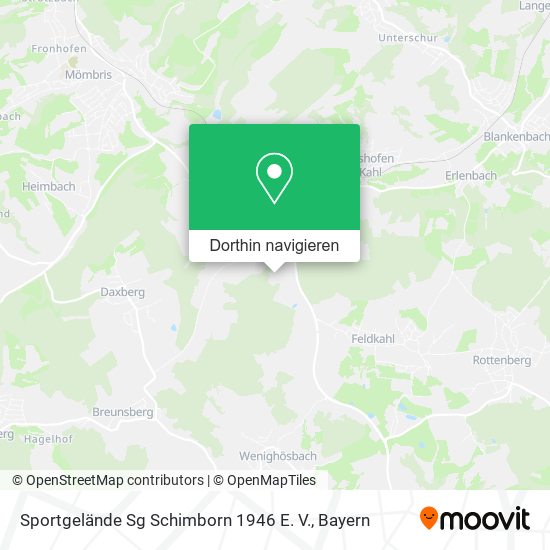 Sportgelände Sg Schimborn 1946 E. V. Karte