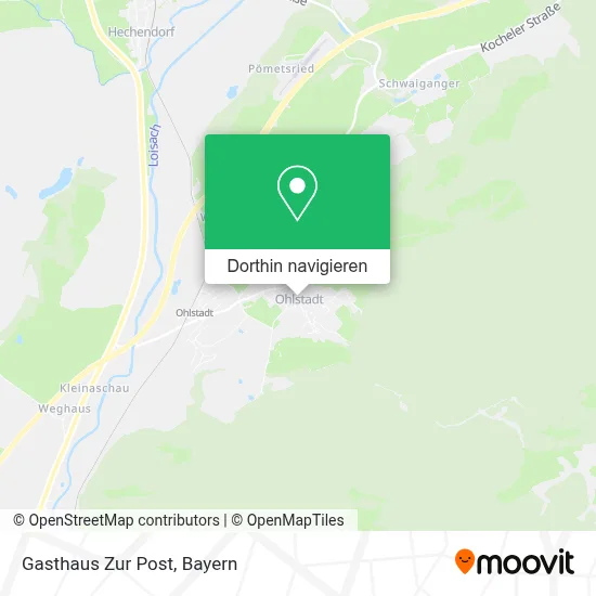 Gasthaus Zur Post Karte