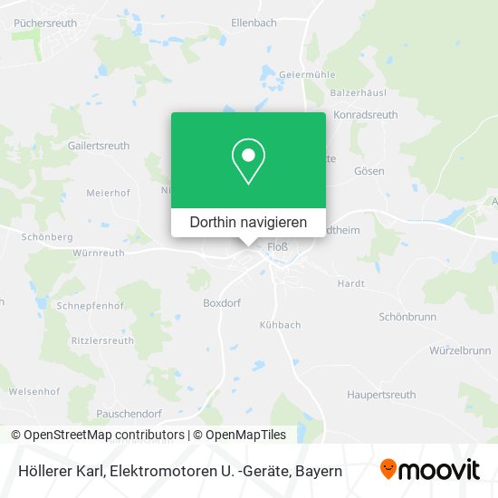 Höllerer Karl, Elektromotoren U. -Geräte Karte