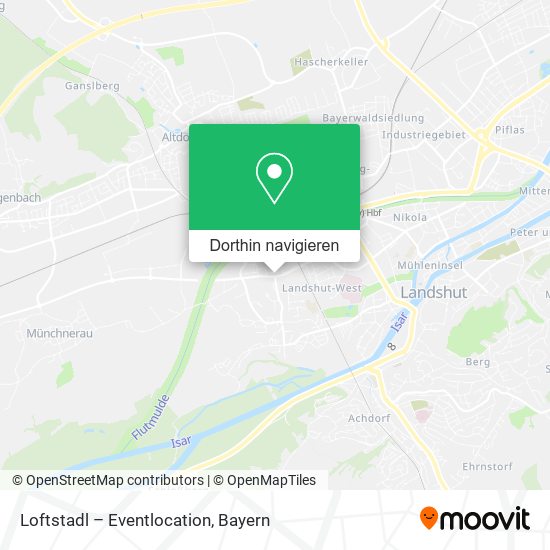 Loftstadl – Eventlocation Karte