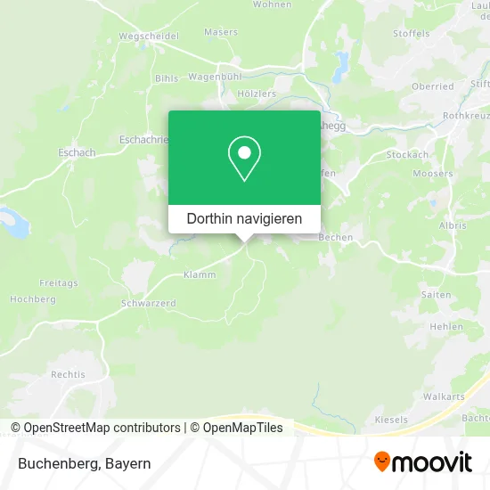 Buchenberg Karte