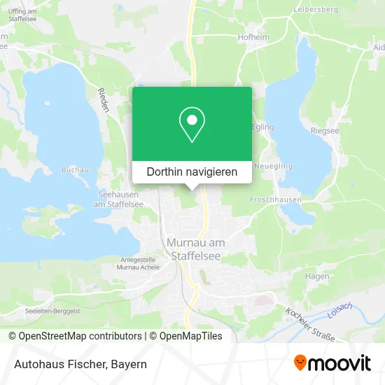 Autohaus Fischer Karte