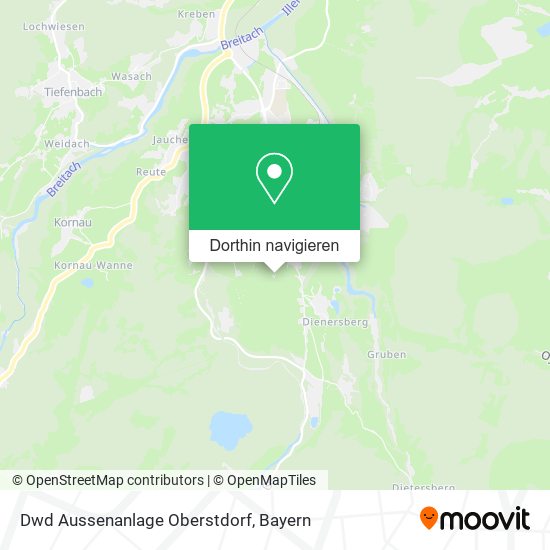 Dwd Aussenanlage Oberstdorf Karte