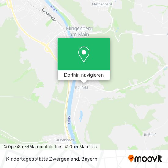 Kindertagesstätte Zwergenland Karte