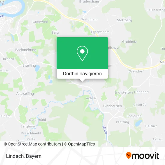 Lindach Karte