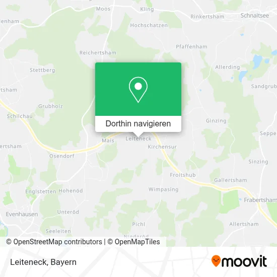 Leiteneck Karte