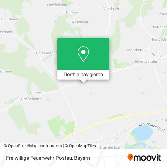 Freiwillige Feuerwehr Postau Karte
