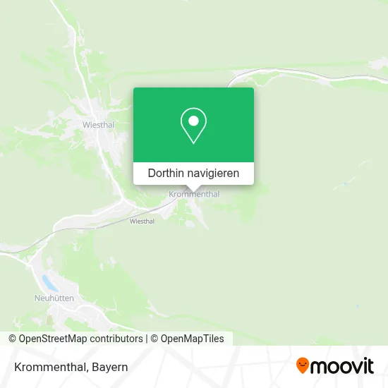 Krommenthal Karte