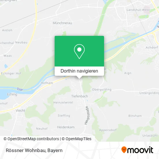 Rössner Wohnbau Karte