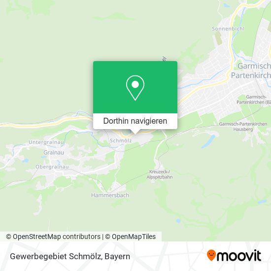 Gewerbegebiet Schmölz Karte