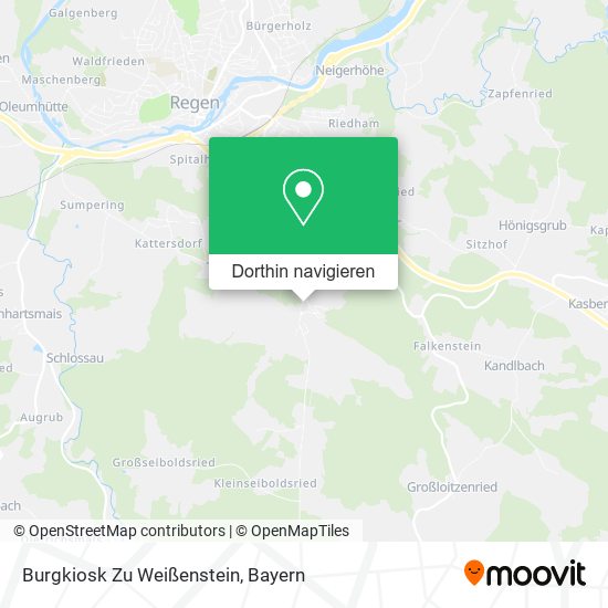 Burgkiosk Zu Weißenstein Karte