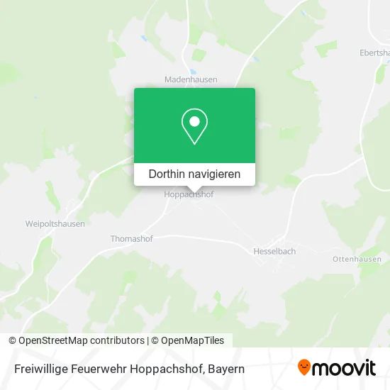 Freiwillige Feuerwehr Hoppachshof Karte
