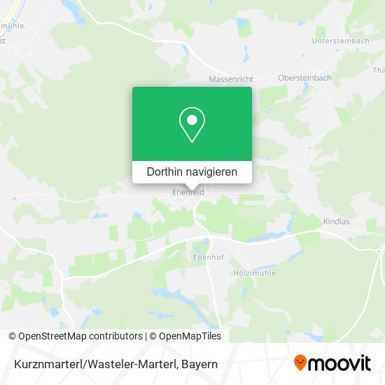 Kurznmarterl/Wasteler-Marterl Karte