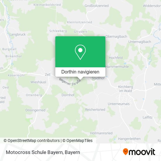 Motocross Schule Bayern Karte