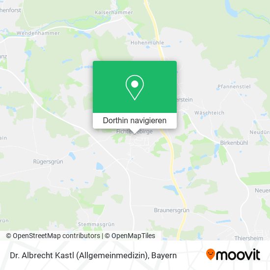 Dr. Albrecht Kastl (Allgemeinmedizin) Karte